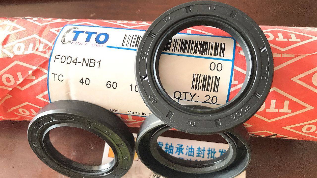 TC 40*60*10 40x60x10 F004 Taiwan TTO skeleton oil seal Inner diameter 40 outer 60 height 10 mm