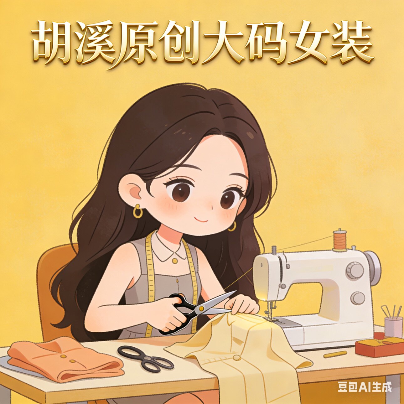 胡溪原创大码女装