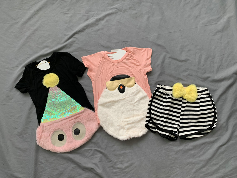 2019 Spring Summer New Products Cute Bang Monster Series Girl Baby Personality Foreign Dress Cuddling Bag Dress