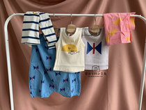 2019 new Pinkins bursting Spring Summers new men and women Baby newborn climbing clothes Harvest