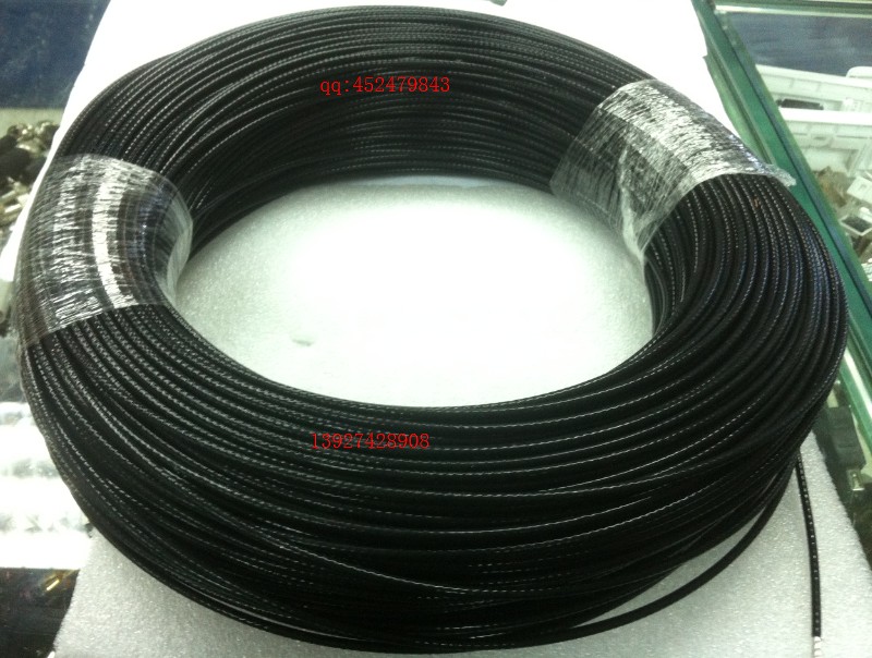 RF black RG316 Teflon high temperature silver plated 50 ohm line HF 50-1 5 coaxial AP high quality line