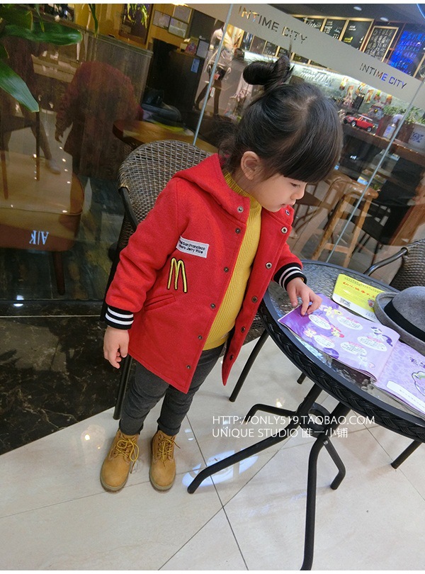 Manteau pour fille en laine - Ref 2162046 Image 20