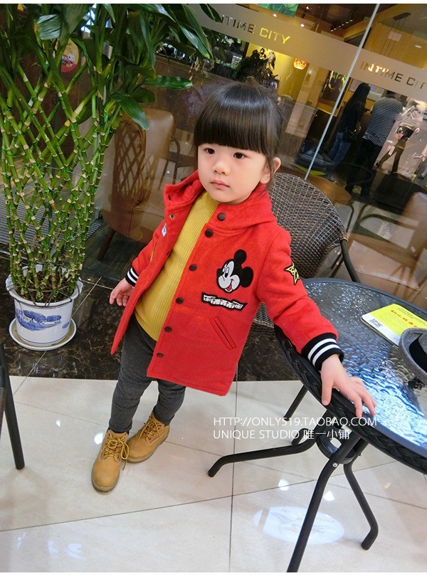 Manteau pour fille en laine - Ref 2162046 Image 14