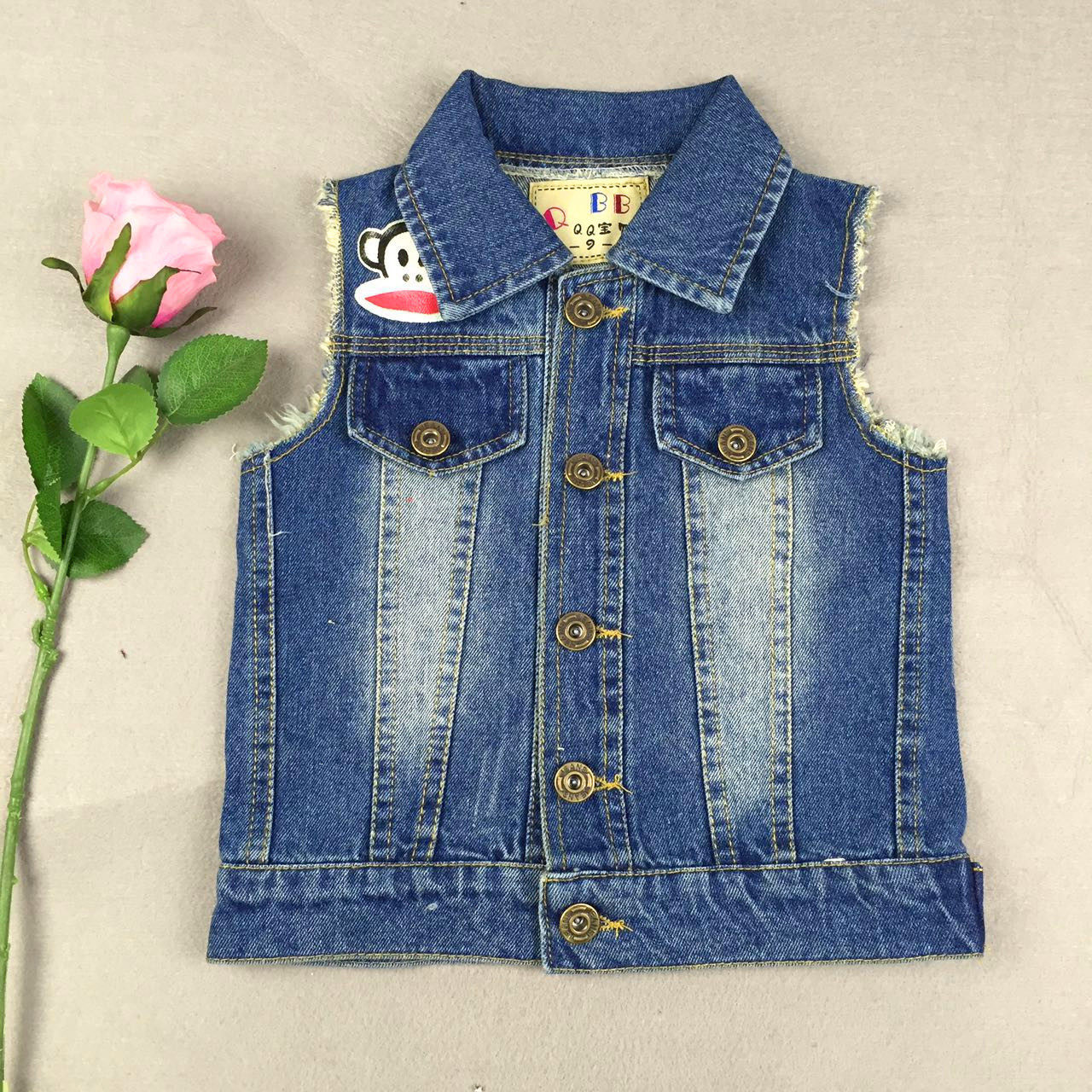Gilet enfant en toile - Ref 2068168 Image 12