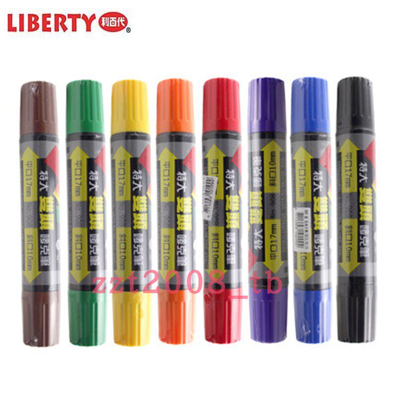  Lipai 908 Double-headed Hand-painted POP Macpen Propaganda Pen Double Head POP908 Hand-painted Advertising Pen