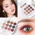 Mờ trang điểm màu nude siêu lửa khay đá cẩm thạch không thấm nước và thấm mồ hôi 12 màu đất mắt người mới bắt đầu không nở - Bóng mắt phấn mắt odbo 2 tầng Bóng mắt