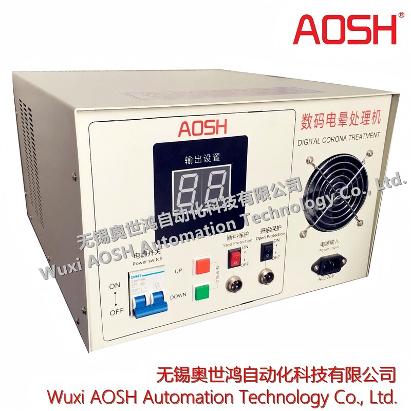2-15Kw Aosh Corona Machine Three-Dimensional Plasma Film Electronic Impact Spark Cup Corona Treatment Machine 2-15Kw Aosh Corona Machine Three-Dimensional Plasma Film Electronic Impact Spark Cup Corona Treatment Machine