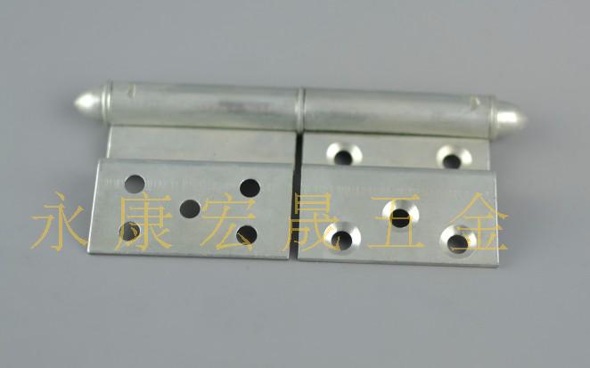 Supply BY type 5 inch flag type bending galvanized anti-theft door hinge hinge