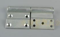 Supply R type 5 inch flag type bent security door fire door galvanized spray plastic red ancient hinge hinge