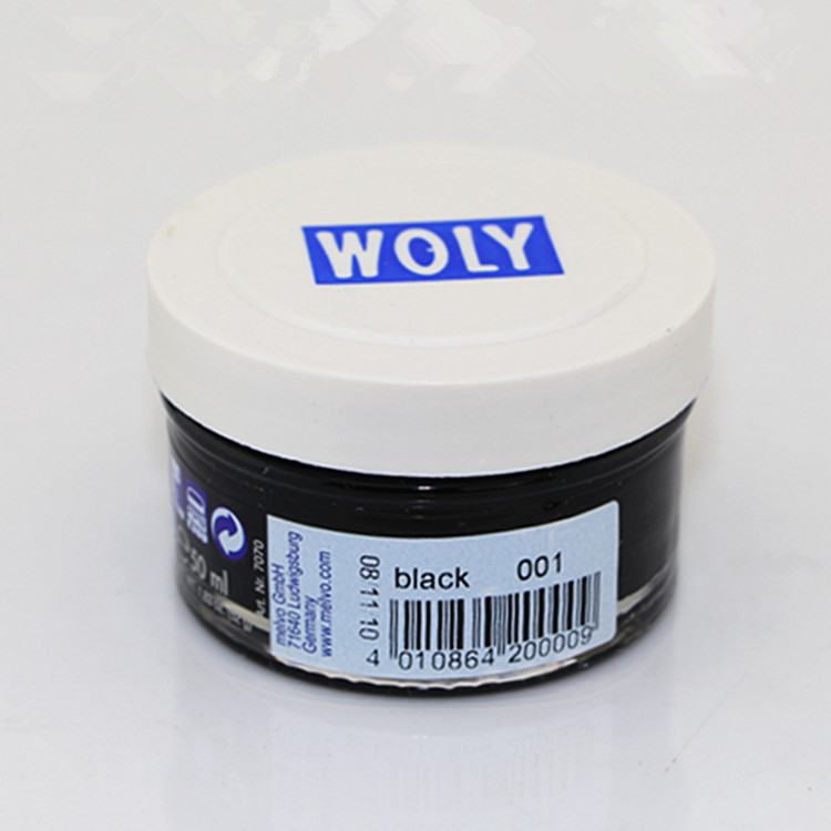 nước lau giày vải Đức nhập khẩu chăm sóc da WOLY7070 kem dưỡng ẩm da giày da dầu dầu với bổ sung màu duy trì nuôi dưỡng - Nội thất / Chăm sóc da 	xi đánh giày áo da