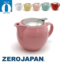 Spot Japanese made zerojapan Meicho ceramic with filter unleaded kung fu tea coffee teapot 450cc