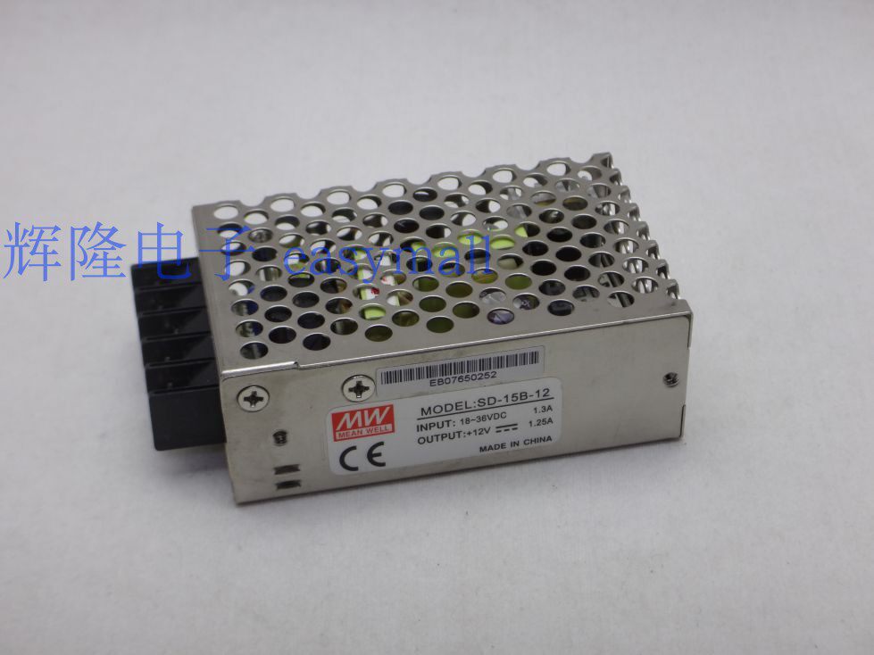 Stock New MW Minweft SD-15B-12 switching power supply 12v DC-DC converter