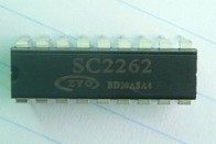 SC2262 wireless codec chip is fully compatible with Taiwan Pucheng PT2262 in-line spot Shenzhen store
