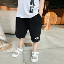 (Seven fold back) boys summer clothes new CUHK child casual sports printed shorts 100 hitch a child pants tide