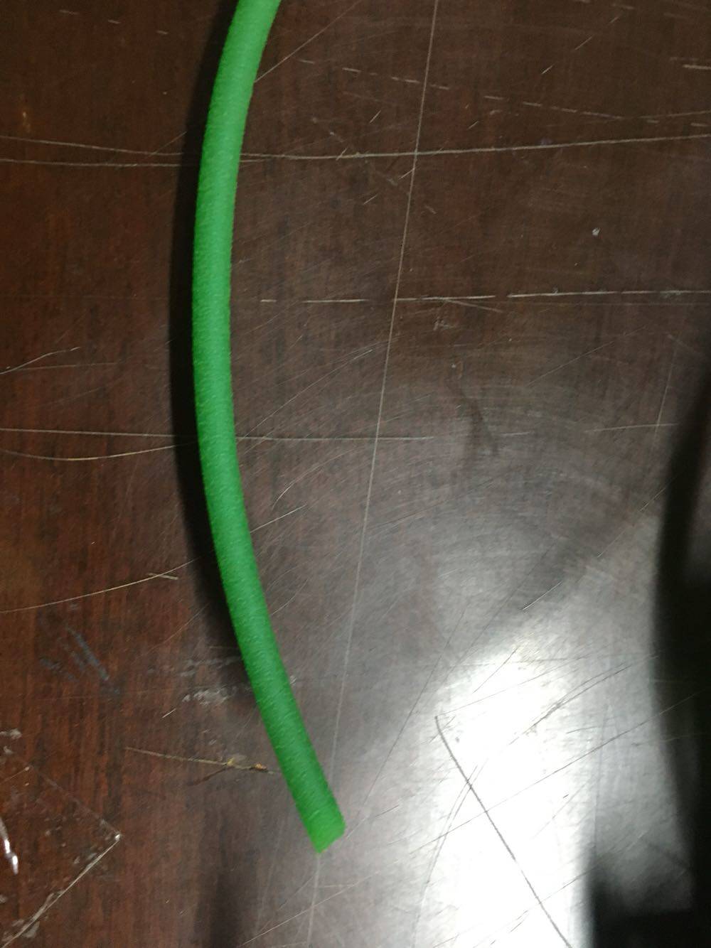 Trademark machine green rough surface waste belt 6mm solid