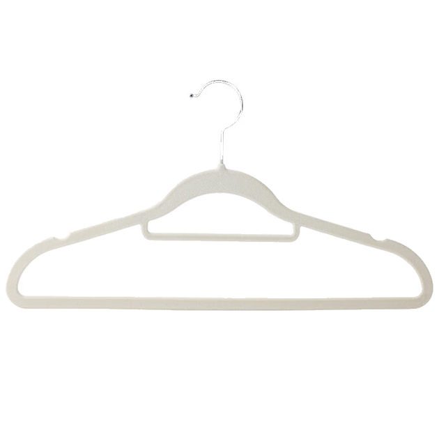 Meiya flocked clothes hanger, seamless anti-slip shoulders support clothes, rack drying clothes, organizer’s special clothes hangers for home