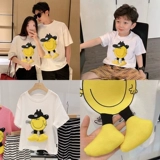 Трехмерная летняя одежда, детская футболка для детского сада, семейный стиль