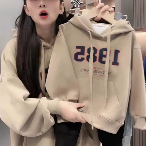 Элитная осенняя детская толстовка, семейный стиль, в западном стиле