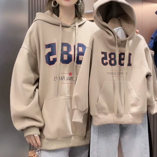 Элитная осенняя детская толстовка, семейный стиль, в западном стиле