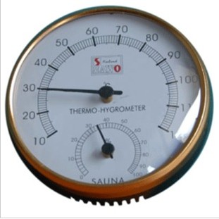 Sauna room Phnom Penh thermometer Sauna room temperature and humidity meter Sauna room accessories Sauna swimming pool equipment