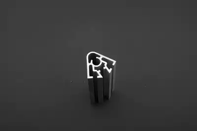 60 degree corner prism 60 degree column triangle display frame profile column display cabinet corner column