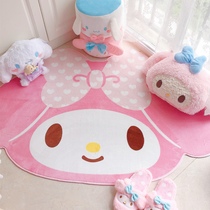 Pink girl heart melody big floor mat carpet large cute melody floor mat childrens game blanket