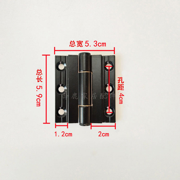 Toilet folding door hinge without lower rail push-pull hinge arched without lower rail sliding door folding door hinge-Taobao