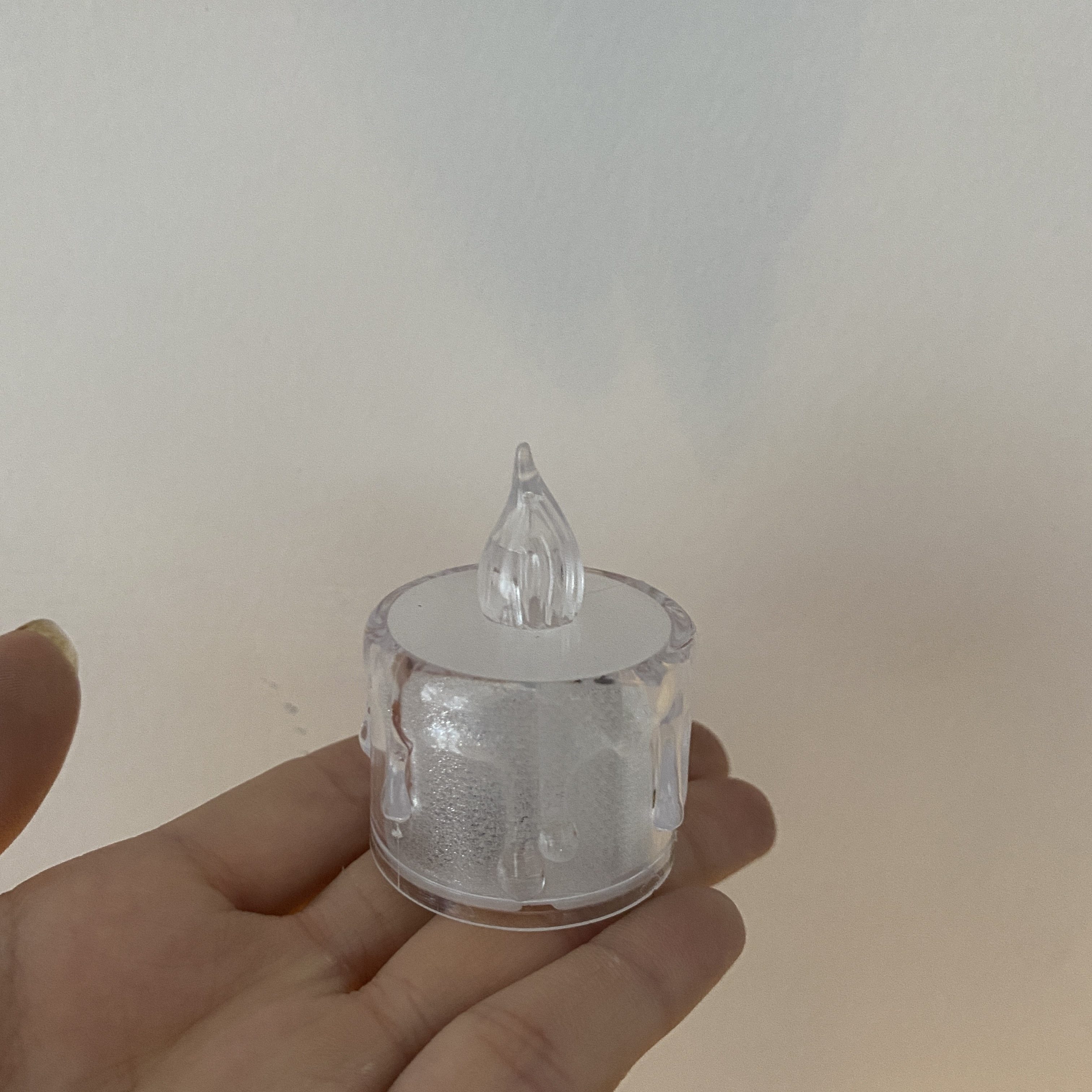 ins Korean Style mini electronic warm light indoor candle Night Light Portable and compact atmosphere candle light pic 12