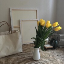 ins Wind Korean hanging painting wooden frame Picture Frame Message Board chic pendulum shooting simple home decoration