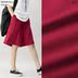 CryingCenter 18SS phiên bản nâng cấp cổ điển của một chiếc quần short quá khổ màu đỏ và đen - Quần short quần áo nam cao cấp Quần short