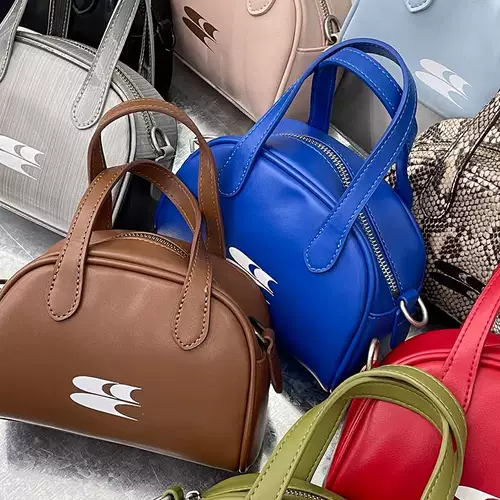 CryingCenter Future Retro Series Logo Mini Boston Bag Crying Center