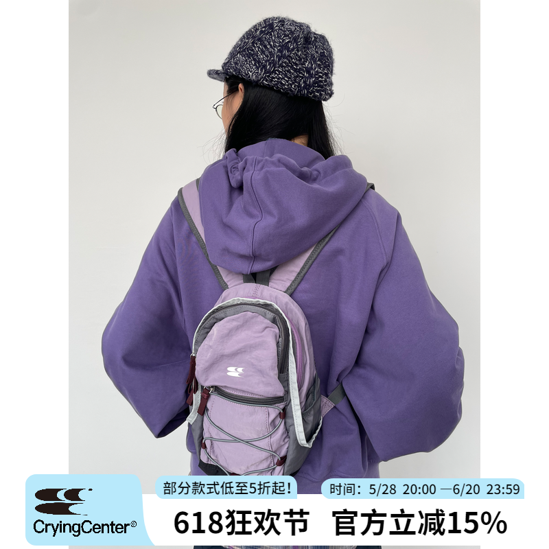 CryingCenter经典迷你玩具保姆包登山包野餐包小书包背包哭喊中心