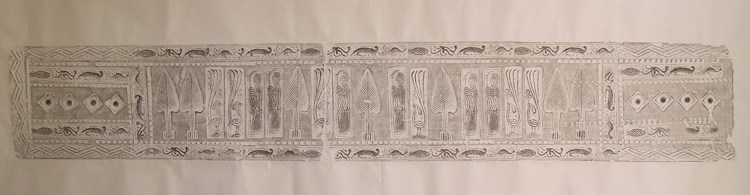 Excessive wealth and honor (Han brick rubbing)----The original rubbing of the Han 