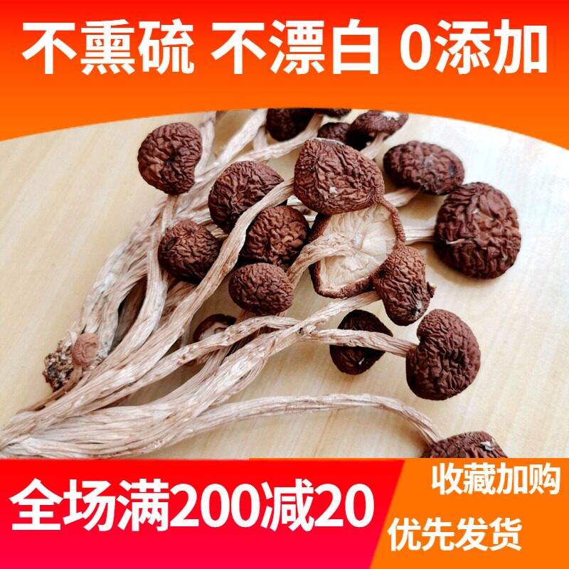 Tea Tree Mushrooms Dry Goods 250g Farmhouse Special level Not open umbrella mushrooms Pot Soup Ingredients Bulk New stock 2 copies 500g