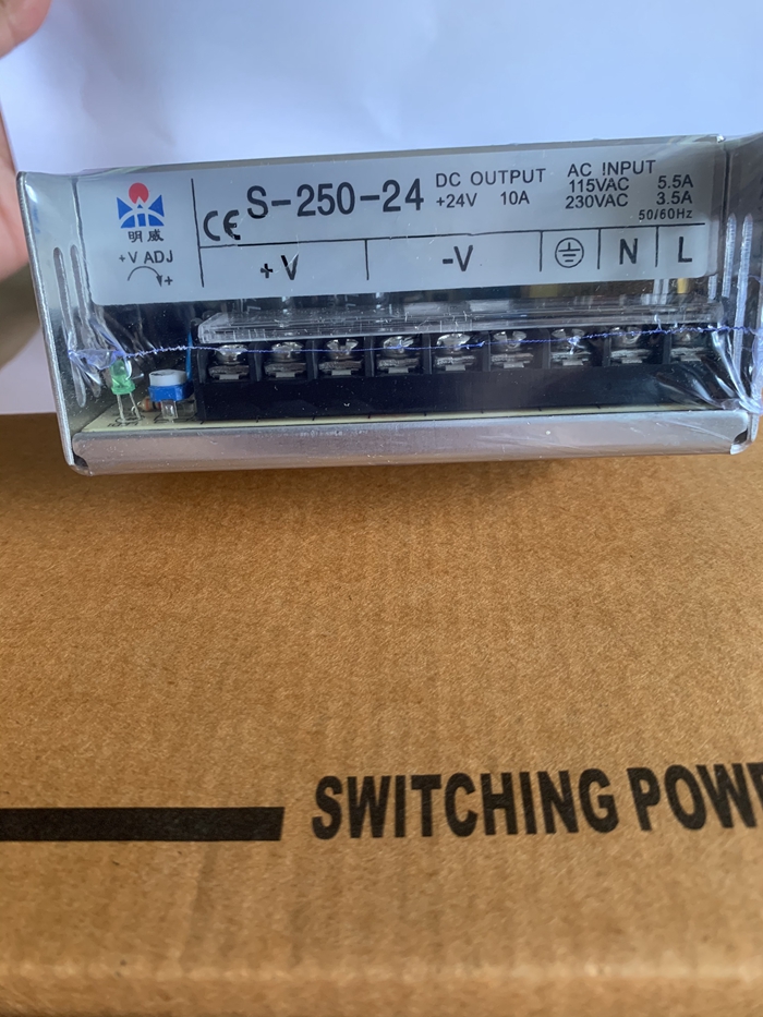 High-power switching power supply 220 rpm 24v12v5v transformer monitoring S-120W250W350W500W DC