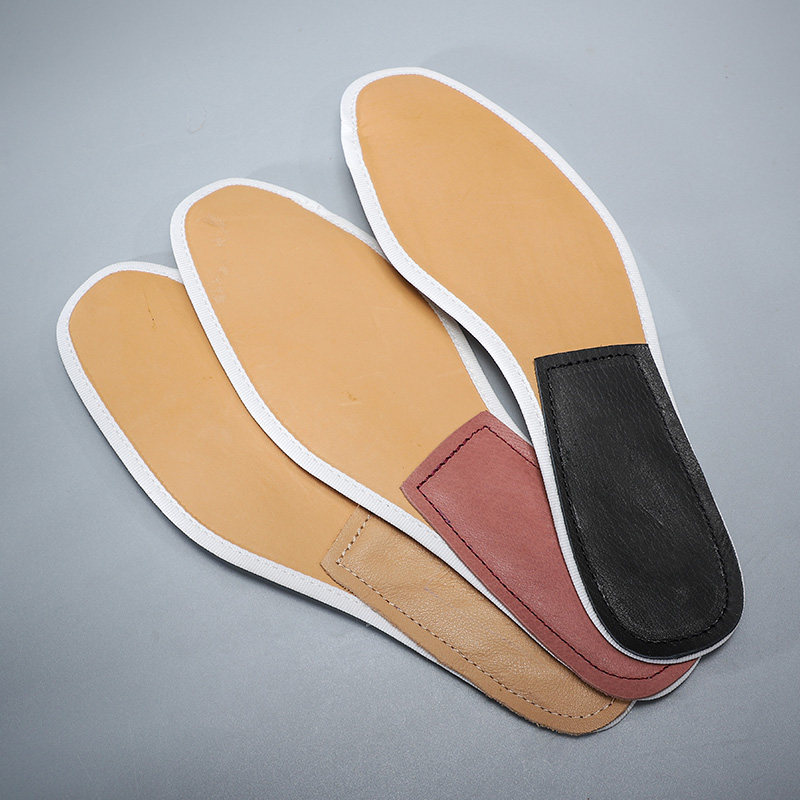 Tire buffalo leather insole