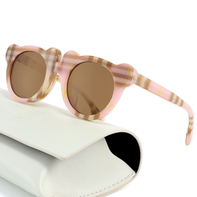 Burberry Cute Acetate Sunglasses 0Jb4355F Cool Teddy Bear Plaid Sunglasses for Small and Medium Children Burberry Cute Acetate Sunglasses 0Jb4355F Cool Teddy Bear Plaid Sunglasses for Small and Medium Children