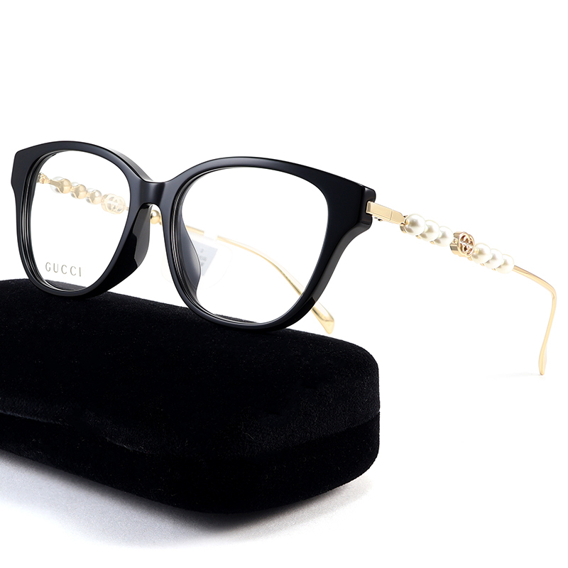 Gucci Gucci Eyeglass Frame Gg1972Oa Pearl Diamond Cat-Eye Unisex Retro Acetate Metal Eyeglass Frame Gucci Gucci Eyeglass Frame Gg1972Oa Pearl Diamond Cat-Eye Unisex Retro Acetate Metal Eyeglass Frame