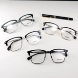 Burberry Berberry Glasses Рамки черные продукты -тип черного -тип чернокожих мужчин и женщин с близким зрением Burberry BE2359