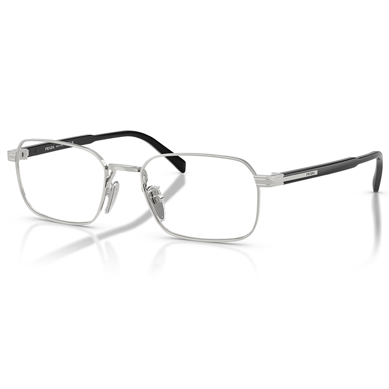 Prada Prada Stylish and Trendy Eyeglass Frames 0Pr C50Vd Square Business Metal Prescription Frames