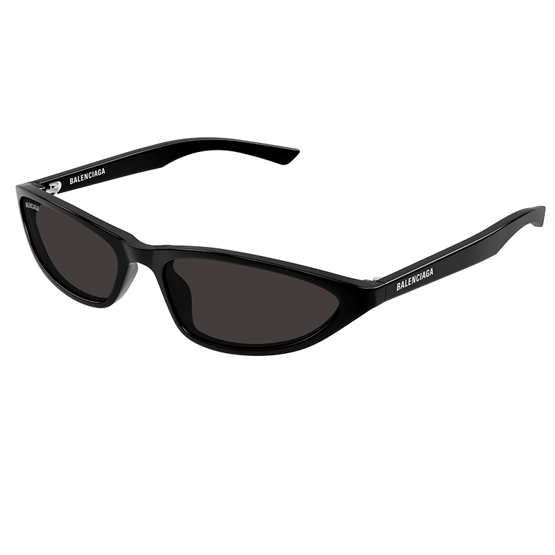 Balenciaga Bb0402S Sunglasses, Unisex, Cat-Eye Style, Simple and Stylish Full-Frame Sunglasses