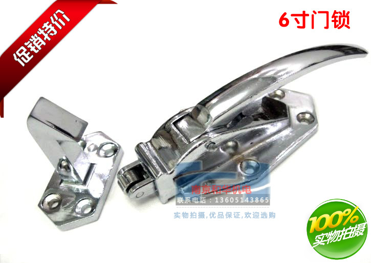 Oven door handle Oven door lock Incubator door lock Electric stove door lock Refrigerated warehouse door lock Bump lock 6 inch