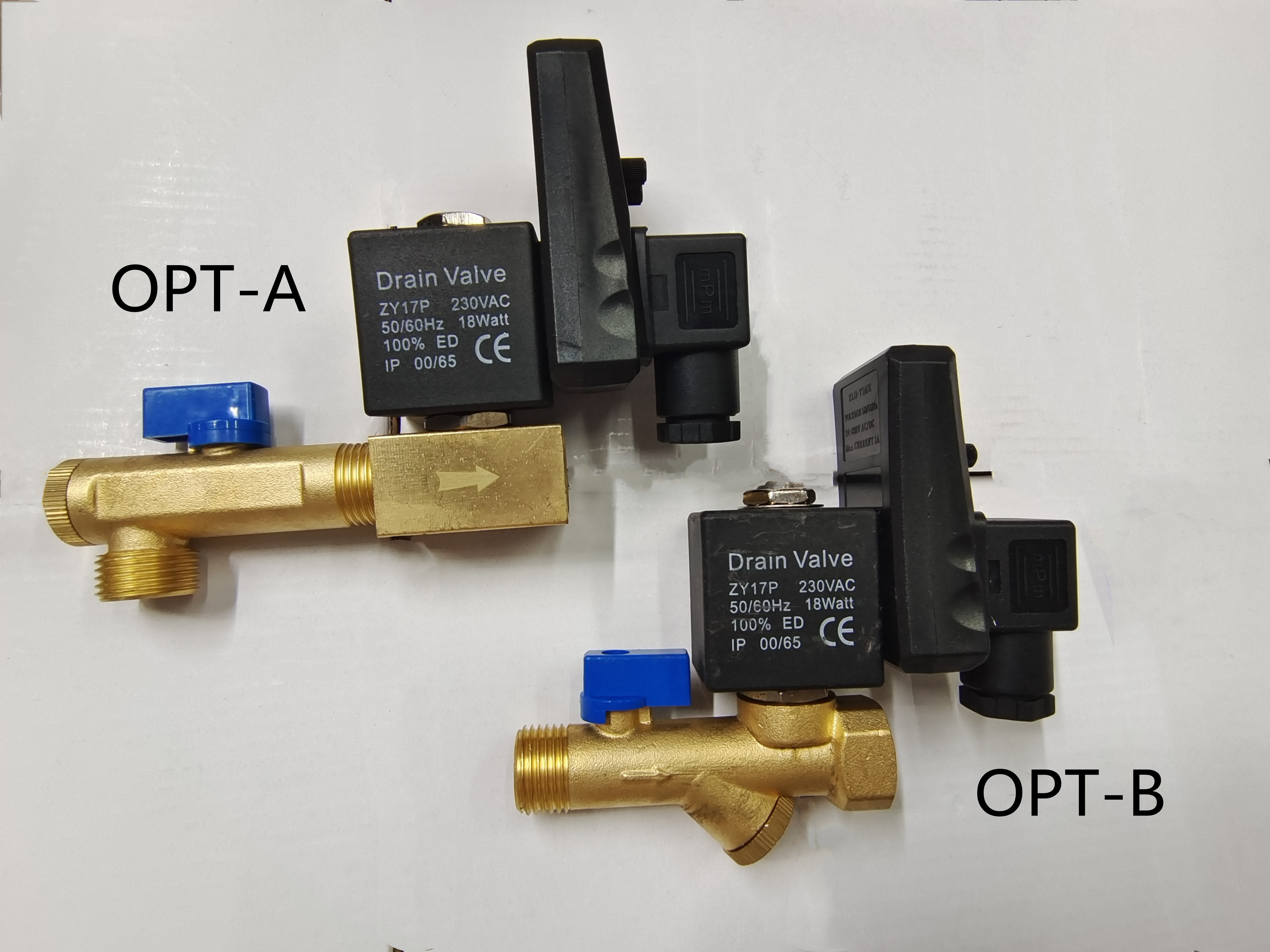 Electronic drainage valve 4 minutes 220V Air compressor solenoid valve water valve timed automatic drain ()