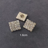 Yy14#маленькая квадратная буровая пряжка