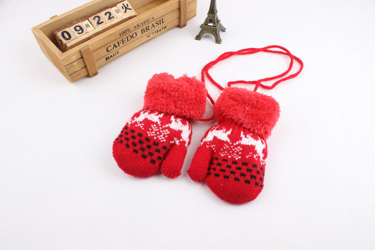 Gants pour enfants en de laine - Ref 2146665 Image 9