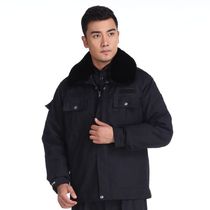 Security cotton padded clothing thickened cold-proof multi-functional duty clothing autumn and winter jacket training clothing hotel community property security clothing