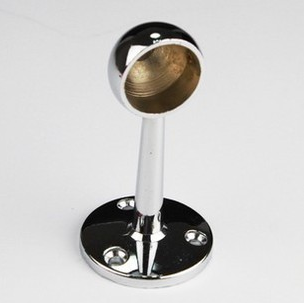 Wardrobe Hanging Clothes-Clos in flange head by hanging seat flange seat Hanging Clothes Rod base lever brace