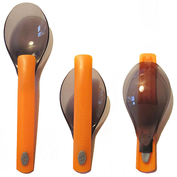 American GSI Outdoors adult children outdoor retractable UL lightweight portable spoon safe and healthy