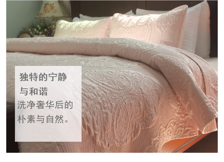 Mồ côi mùa thu và mùa đông cao cấp Châu Âu trải giường bông trải giường Xuất khẩu trải giường ba chiều trải giường đôi giường đơn ba mảnh bộ ga giường everon