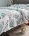 lụa dệt ba mảnh gió biển châu Âu chắp vá chăn giường bông bao gồm xuất khẩu điều hòa không khí mùa xuân và mùa hè mát mẻ trong mùa hè giải phóng mặt bằng - Trải giường ga phủ giường Trải giường